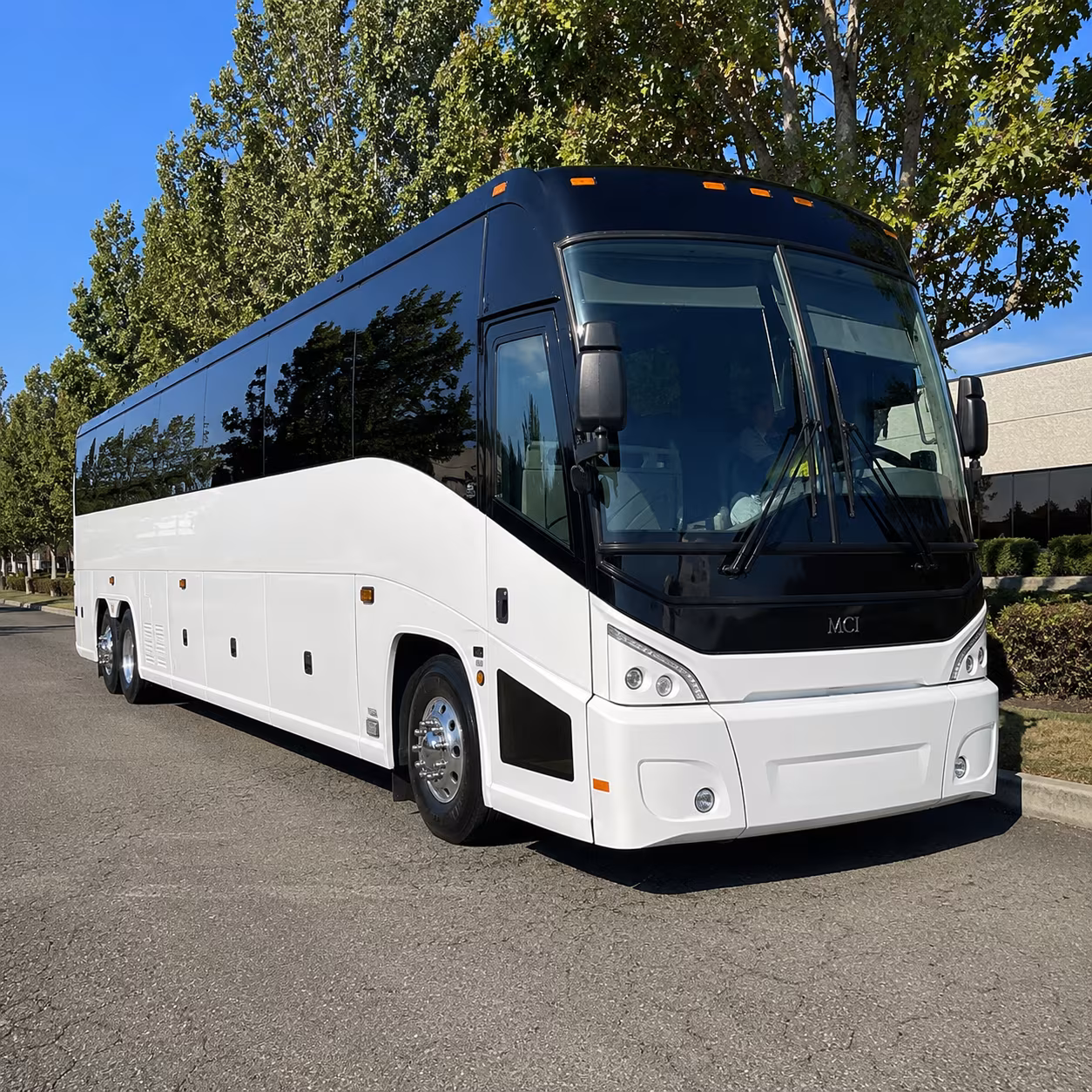 schenectady charter bus rental exterior